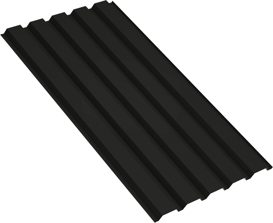 Box Rib™ Panel Matte Black