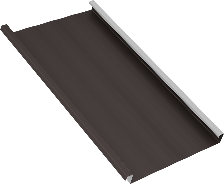 16” Striated Span Seam™ in Dark Bronze