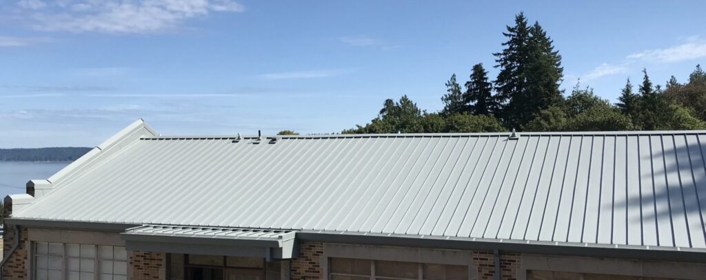 Standing seam metal panel installed near marine enviornment